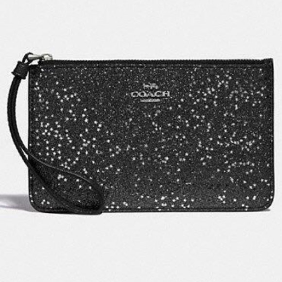 Coach Handbags - Coach™️ Glitter Star Wristlet